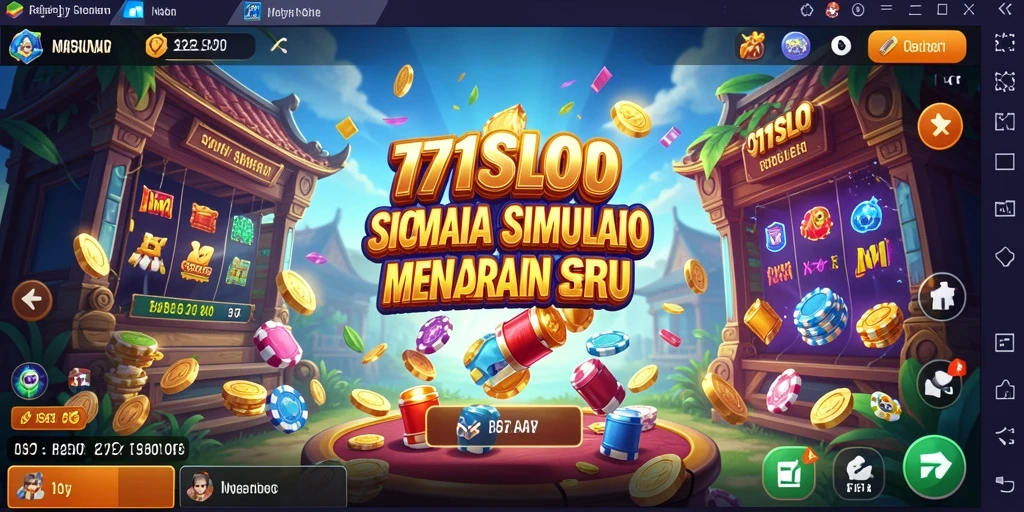 Tampilan gameplay seru dalam permainan 171SLOT yang mendebarkan.