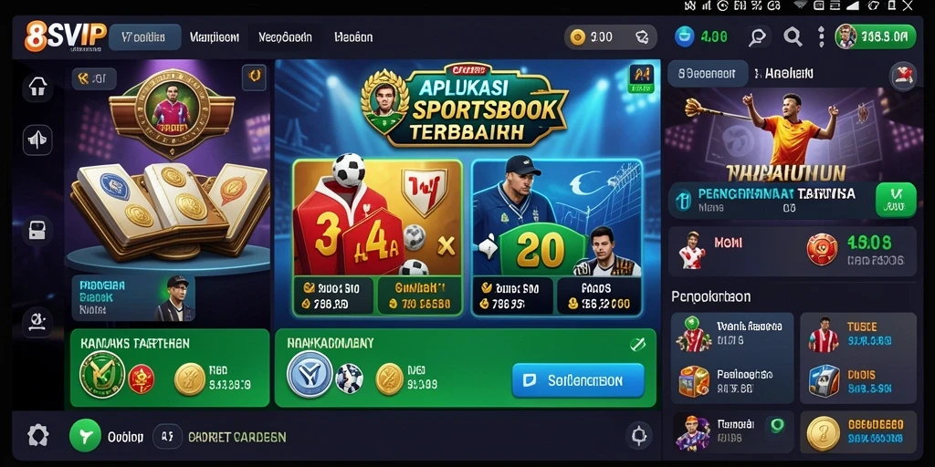 Screenshot 8SVIP menampilkan fitur taruhan langsung yang menarik.
