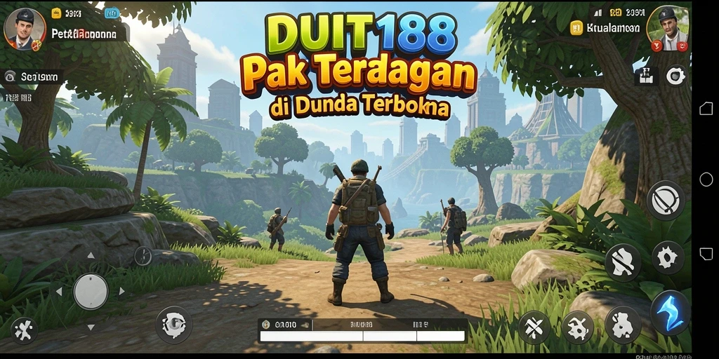 Screenshot gameplay open world yang memukau dari DUIT188.