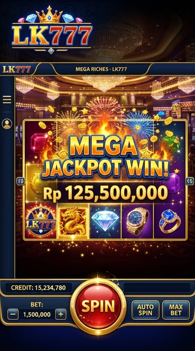 Tampilan aplikasi lk777 yang intuitif dan mudah digunakan.